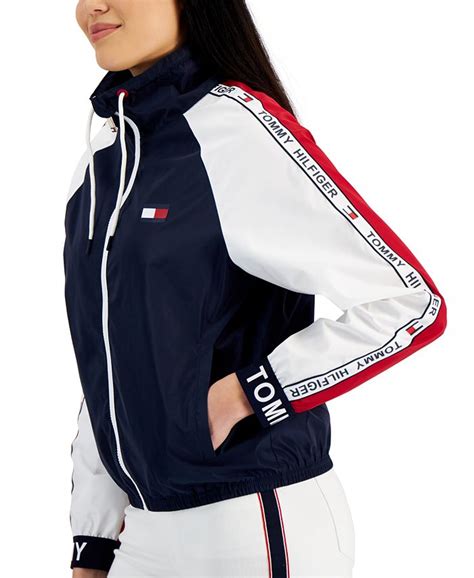 tommy hilfiger women's windbreaker jacket.